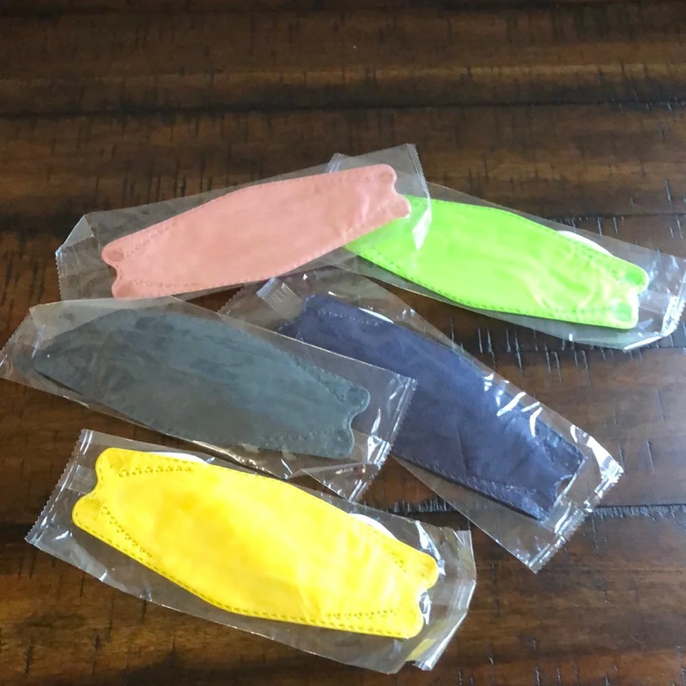 Colorful Face Masks bundle of 5 NIP